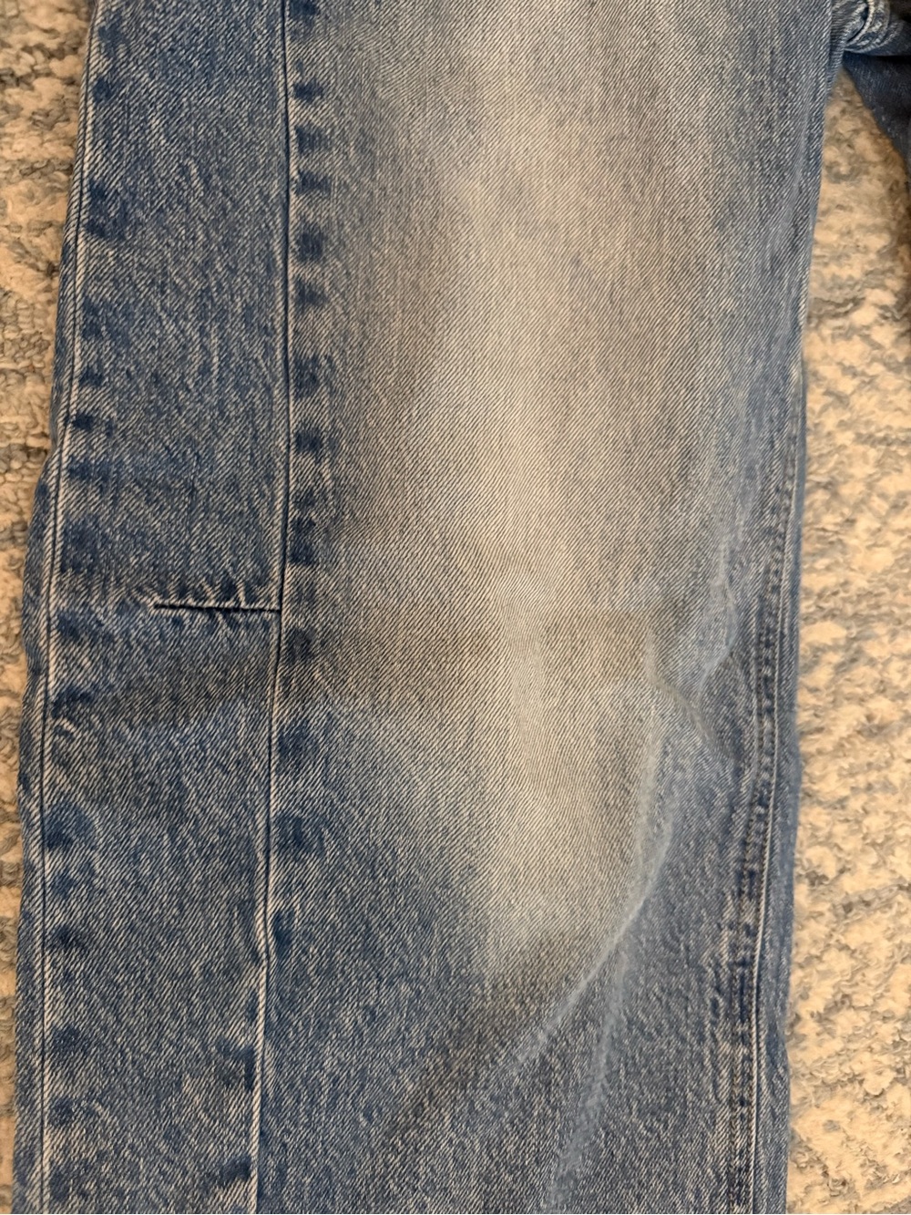 Aeropostale mid/high-ish waisted barrel jeans - Picture 4 of 5